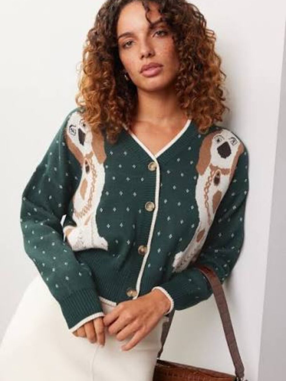 NWT Rachel Antonoff Cori Sweater in Staffy Bookends